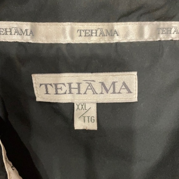 NWOT TEHAMA Men’s light weather jacket. Zip up! Red and black, size XXL/TTG - Picture 2 of 12